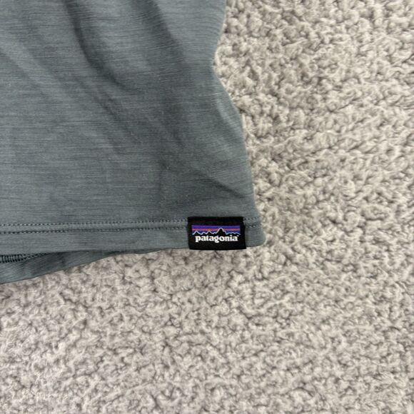 Patagonia Shirt Mens Extra Large XL Merino Wool Blend 3/4 Sleeve Bike Jersey - Picture 2 of 14